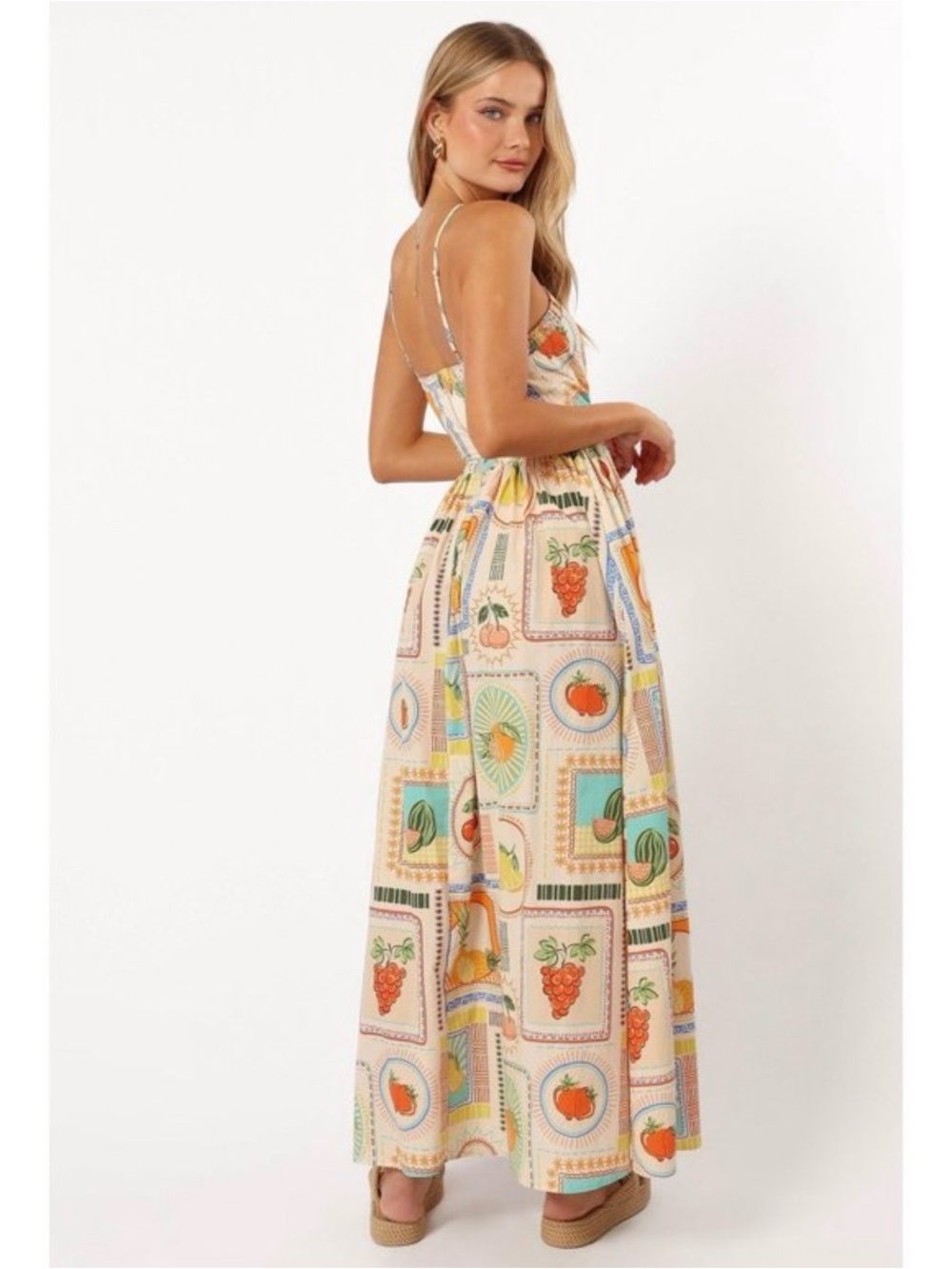 Runaway The Label Fruit-Print Maxi Dress ๐ - Picture 3 of 8